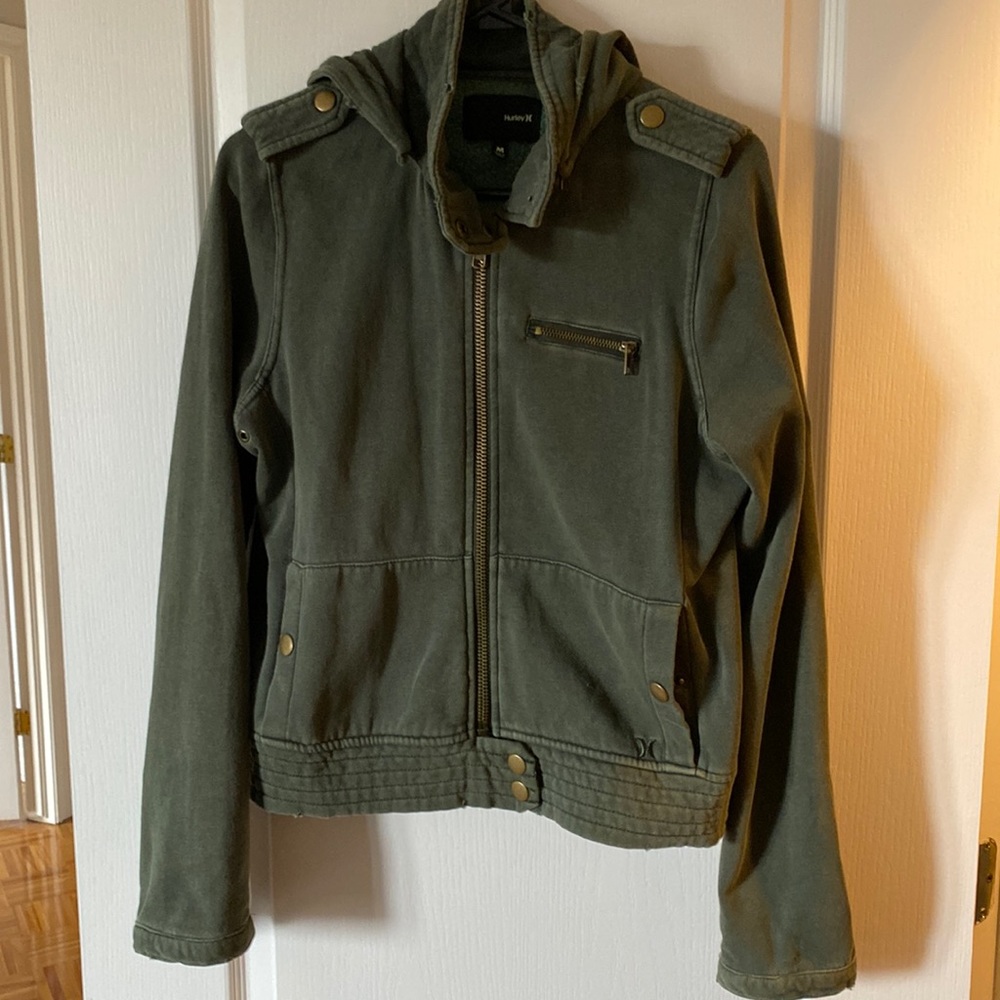 Hurley Women’s Zip-up sweater jacket